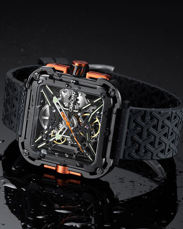 часы CIGA Design X Series Orange Automatic X011-BLOG-W25BK фото 16