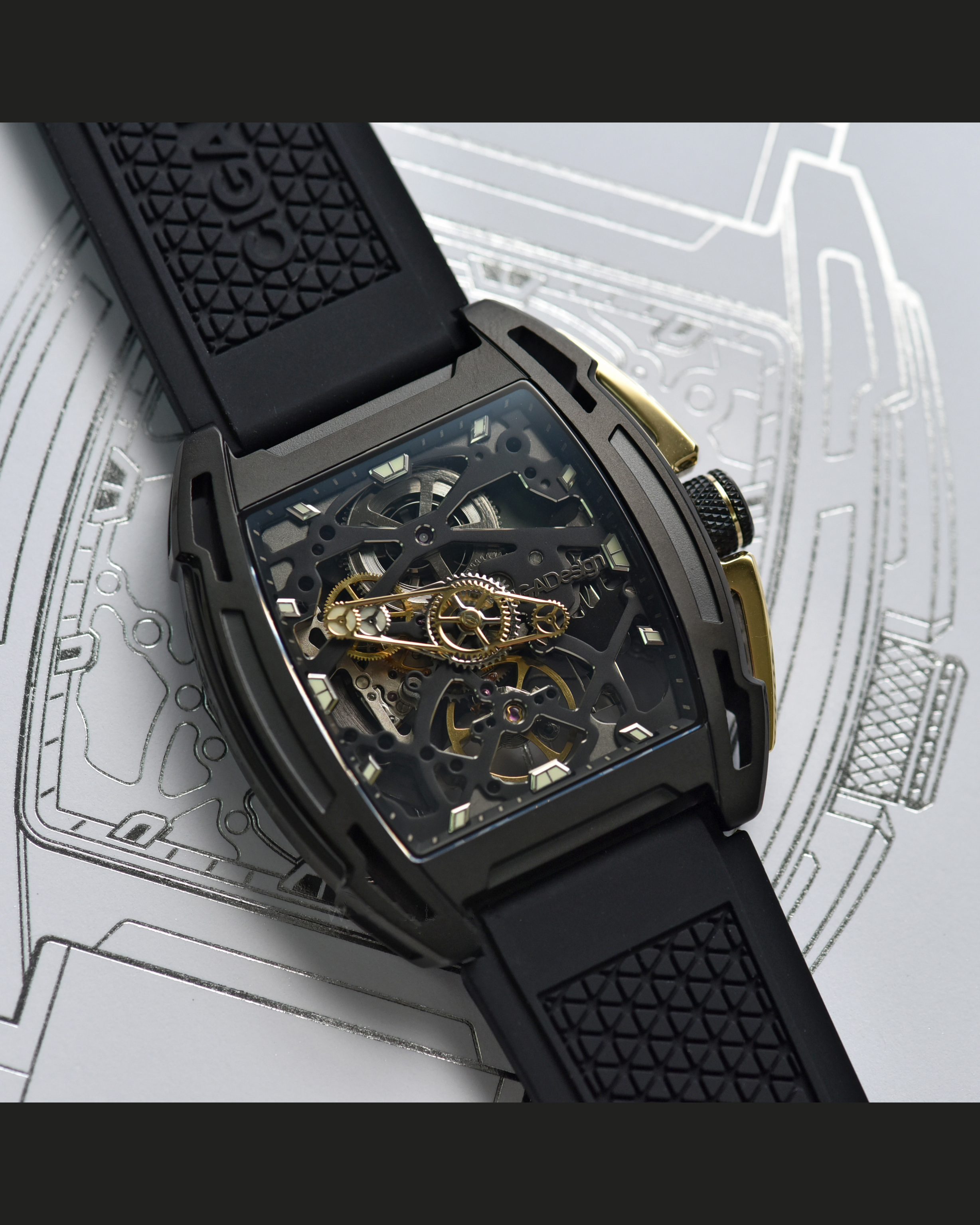 часы CIGA Design Z-SERIES EXPLORATION GOLD Automatic фото 19