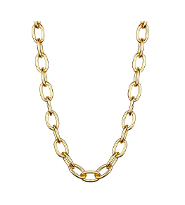 A B Art колье-цепочка из золота Chains Link 