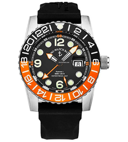 Zeno Airplane Diver GMT 