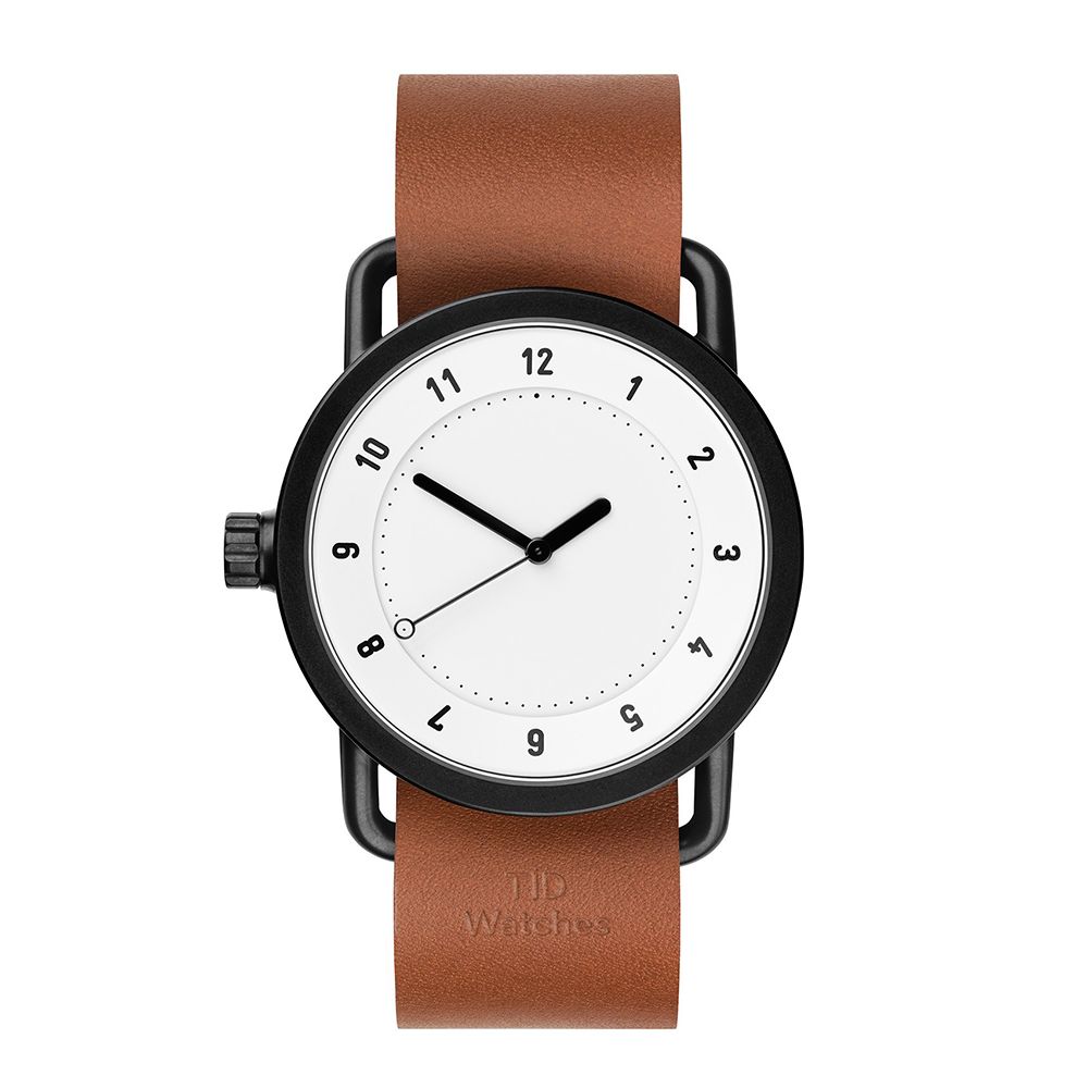 часы TID No.1 White Tan Leather фото 4