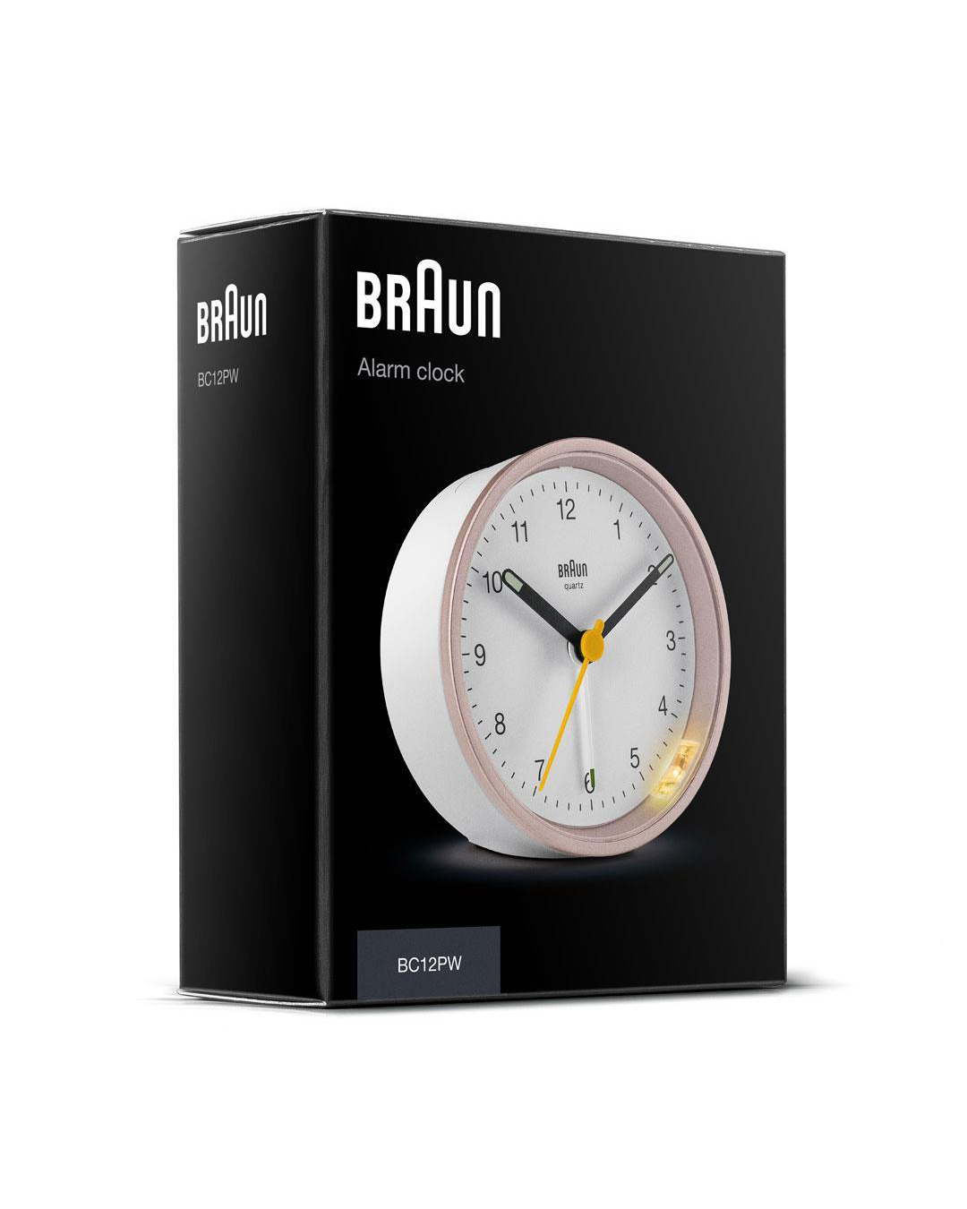 часы Braun Будильник BC12 Pink White фото 9