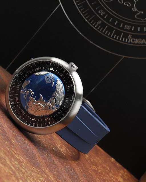 часы CIGA Design U-Series Blue Planet GPHG Titanium Mechanical U031-TU02-W6U фото 26