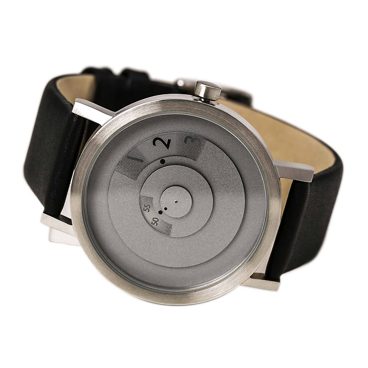 часы Projects Reveal Silver Leather 40 mm фото 6