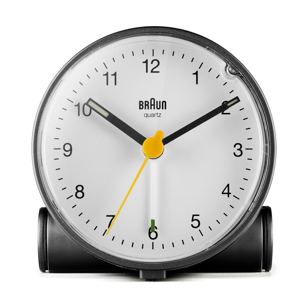 часы Braun Будильник BC01 Black White  фото 4