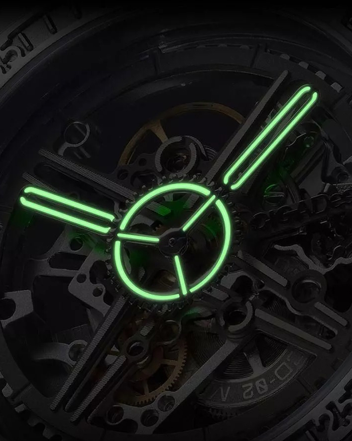 часы CIGA Design M Series Magician TITAN DLC BLACK (3 в 1) Automatic M051-BB01-W6B фото 22