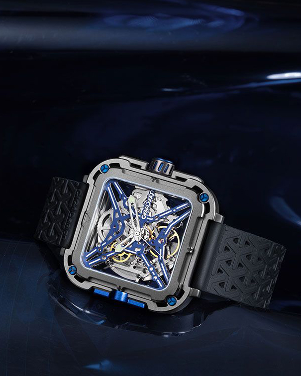 часы CIGA Design X Series Titanium Blue Automatic X021-TIBU-W25BK фото 14