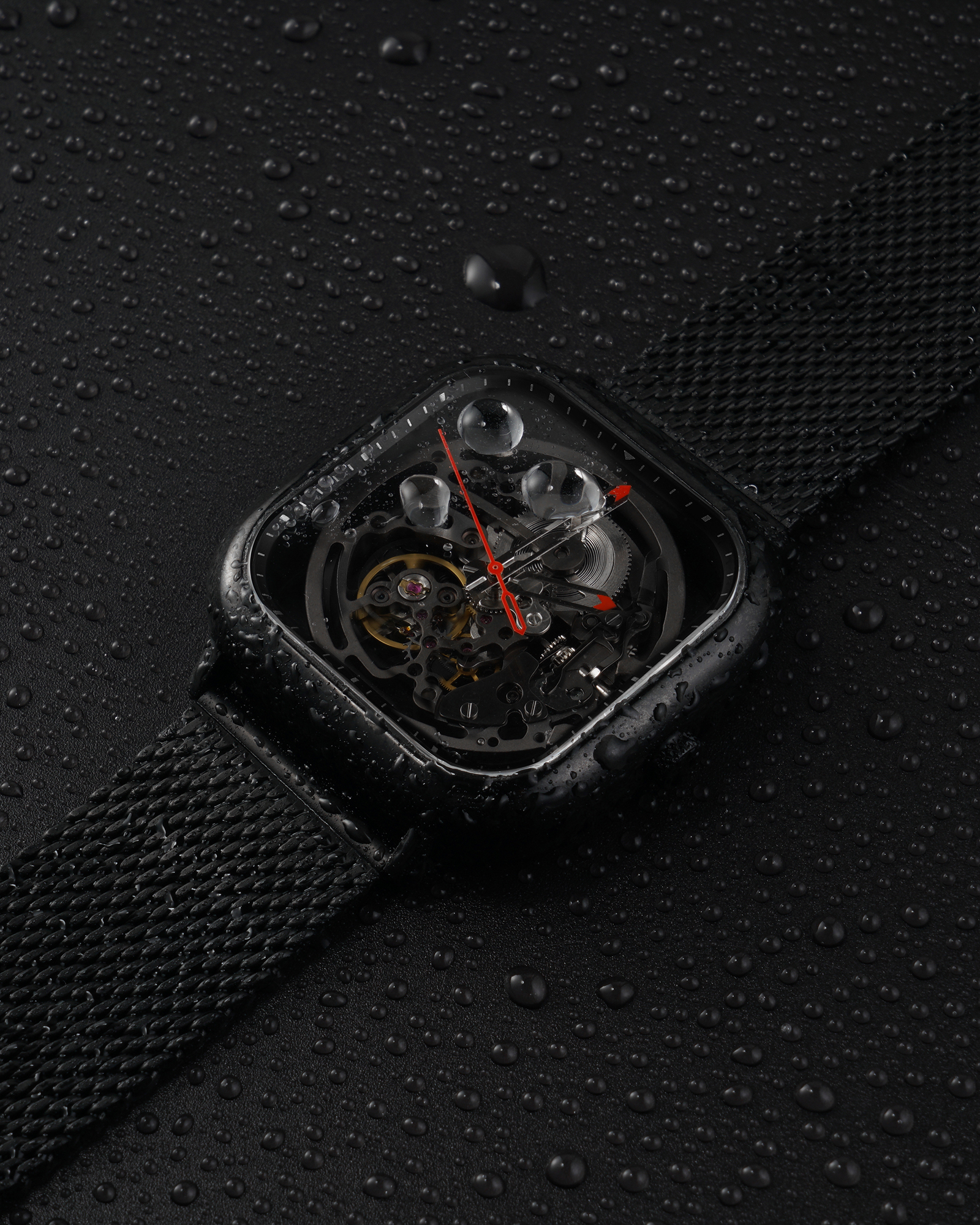 часы CIGA Design FULL HOLLOW AUTOMATIC Black фото 6