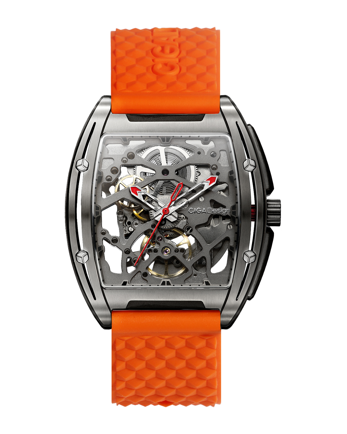 часы CIGA Design Z-SERIES TITANIUM ORANGE Automatic Z031-TITI-W15OG фото 4