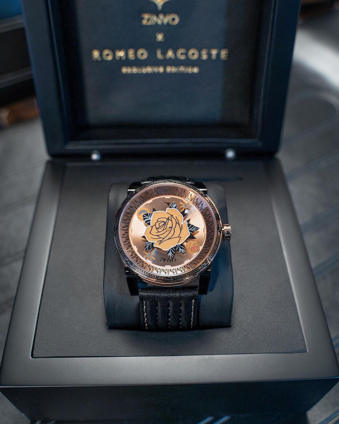 часы Zinvo BLADE NIGHT ROSE Limited Edition фото 14