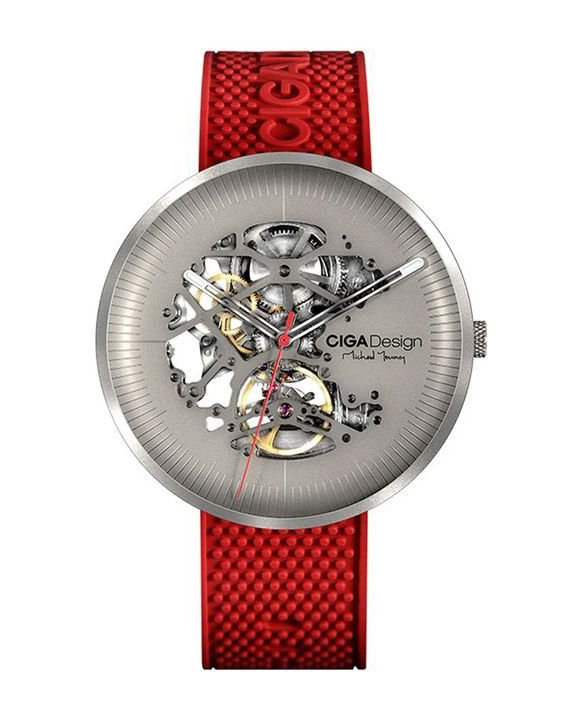 часы CIGA Design MICHAEL YOUNG SERIES TITANIUM EDITION RED AUTOMATIC фото 5