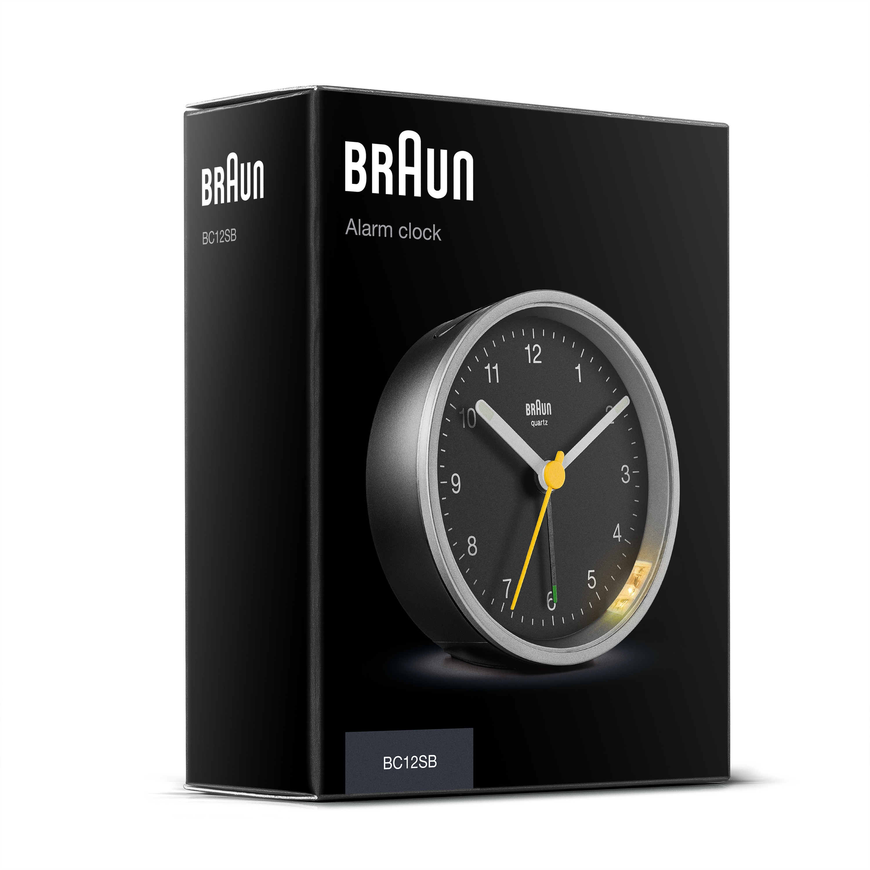 часы Braun Будильник BC12 Silver Black фото 8