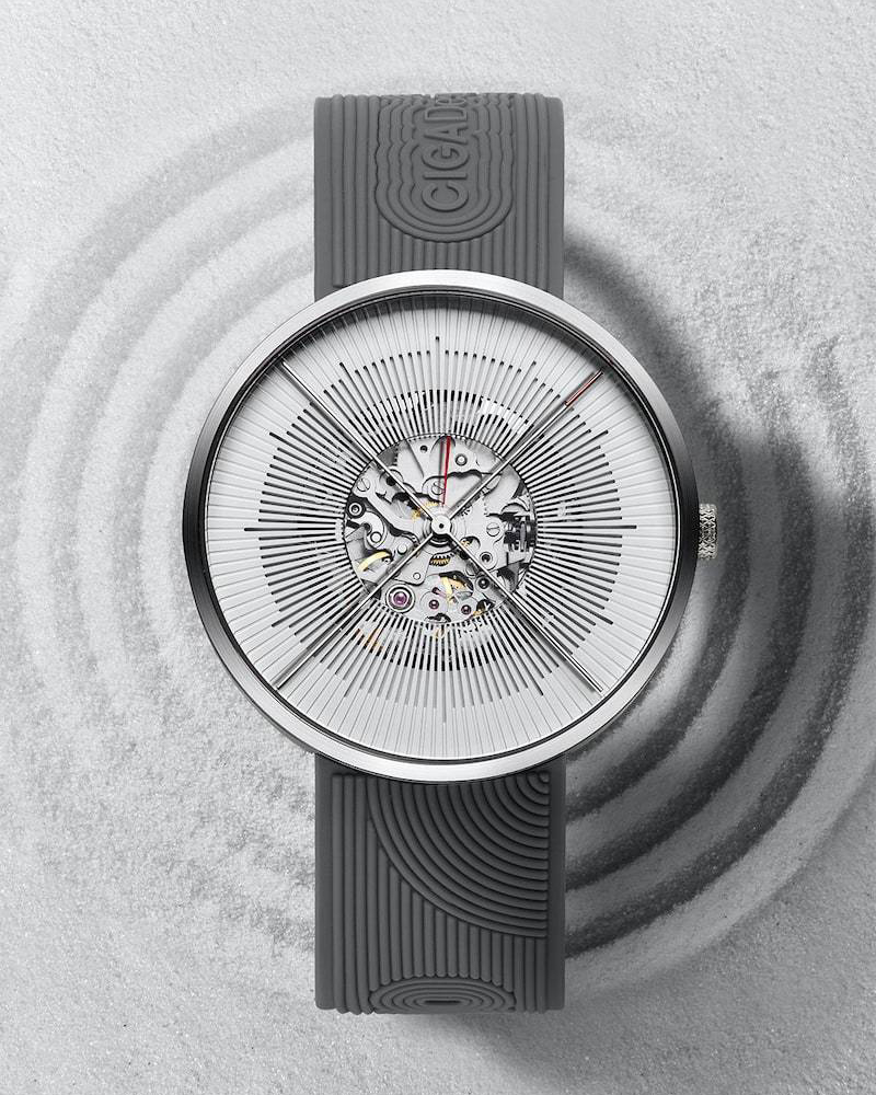 часы CIGA Design J SERIES ZEN silver automatic фото 5