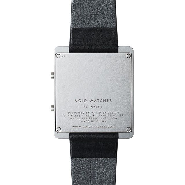 часы Void V01 MK II Silver Black фото 7