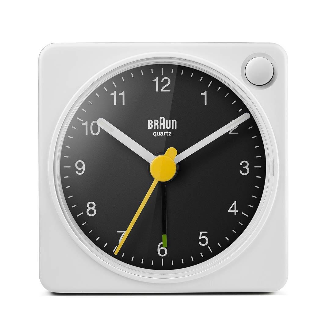 часы Braun Будильник BC02X White Black  фото 4