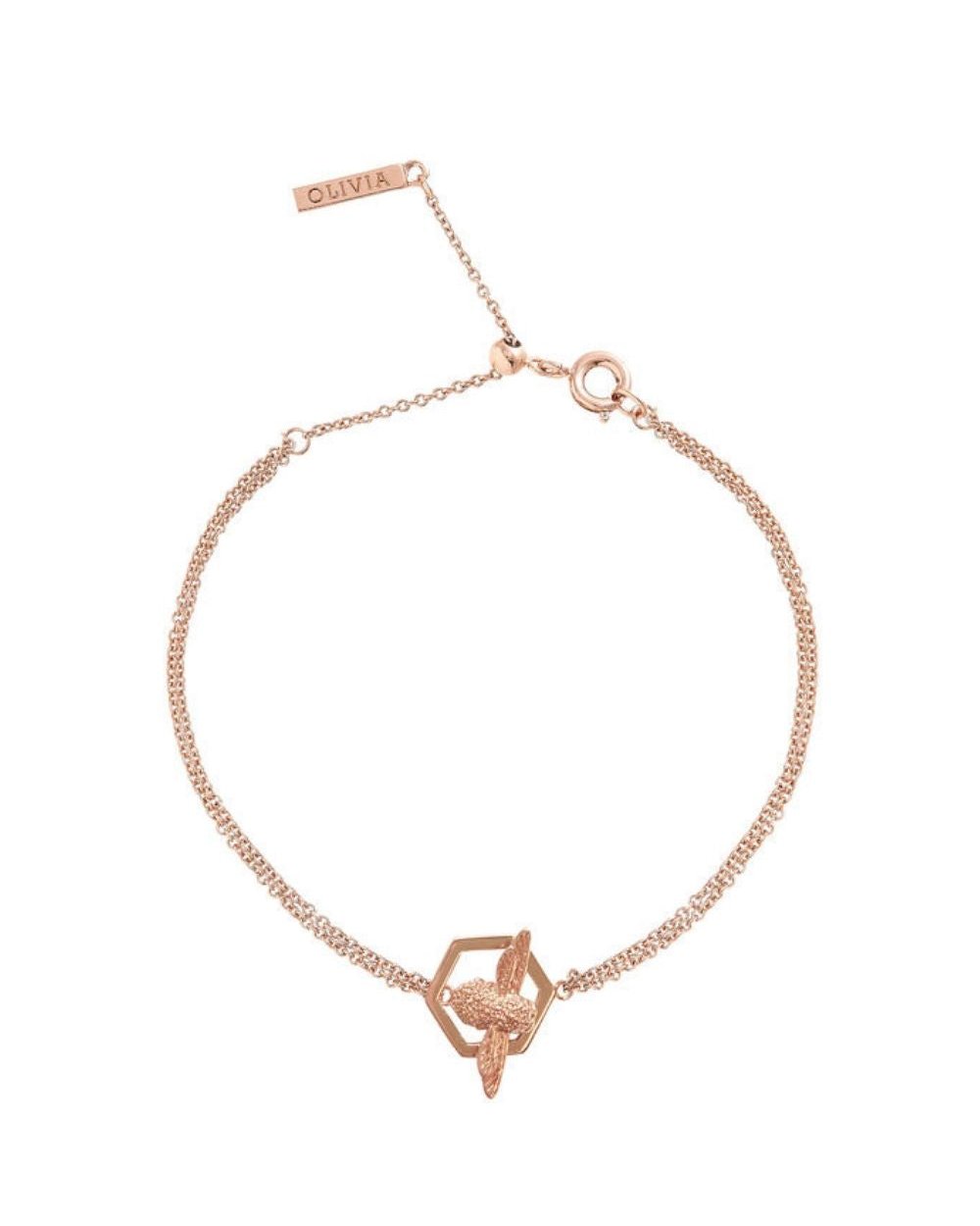 Olivia Burton Браслет Honeycomb Bee OBJ16AMB31