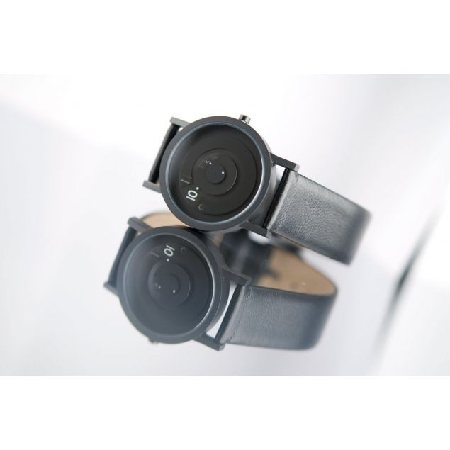 часы Projects Reveal Black Leather 33 mm фото 8