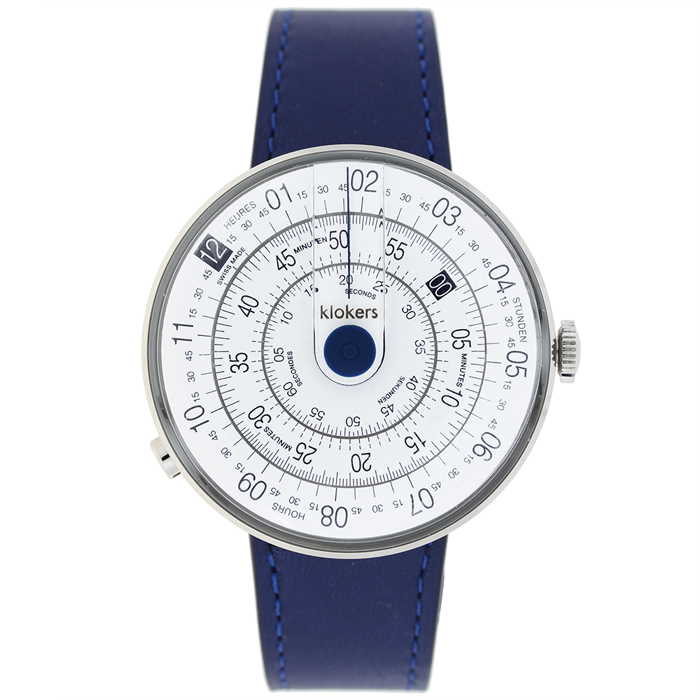 часы Klokers KLOK-01 blue indigo фото 5
