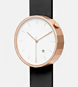 Chi and chi Polygon Watch Rosegold <br>Black  фото 1