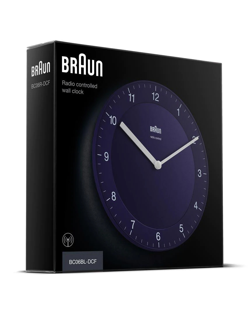 часы Braun Настенные часы BC06 Blue фото 8