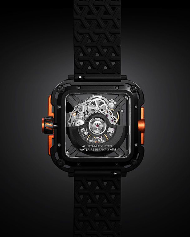 часы CIGA Design X Series Orange Automatic X011-BLOG-W25BK фото 11