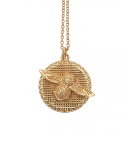 Колье 3D Bee Moulded Coin OBJ16AMN08 