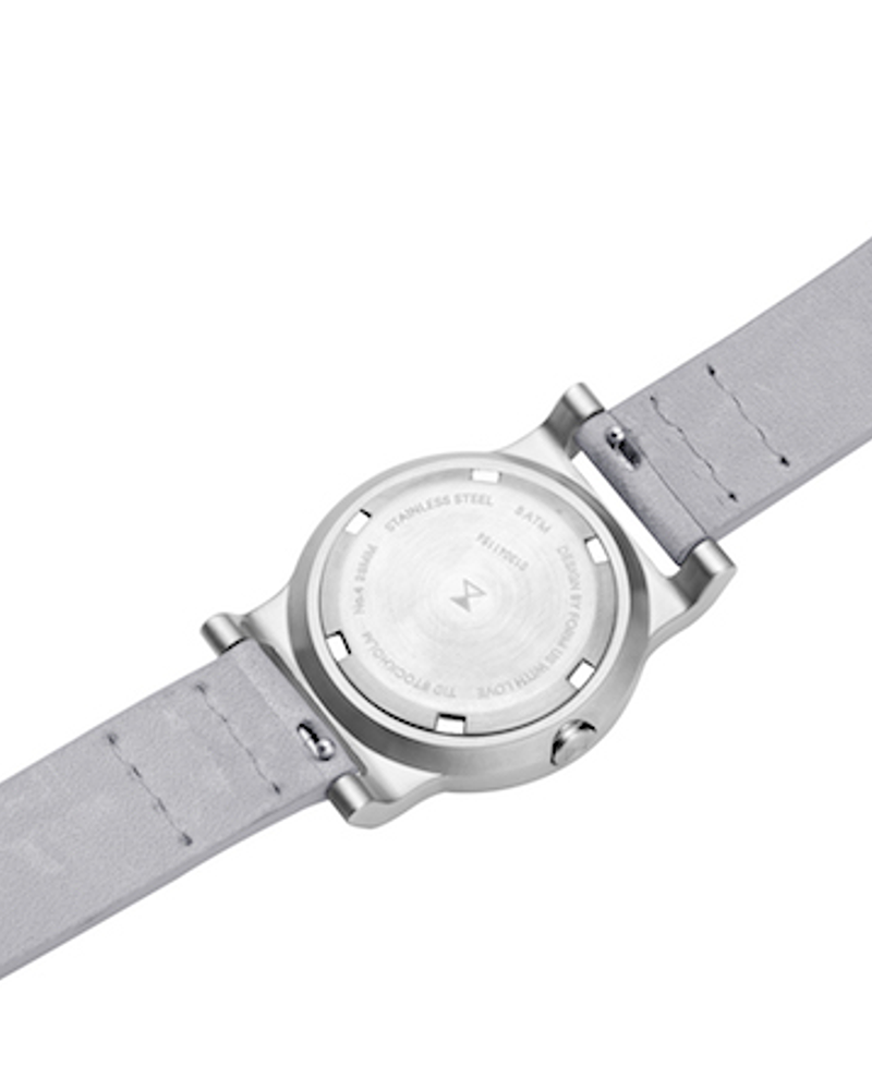TID No.4 Silver leather 28 mm