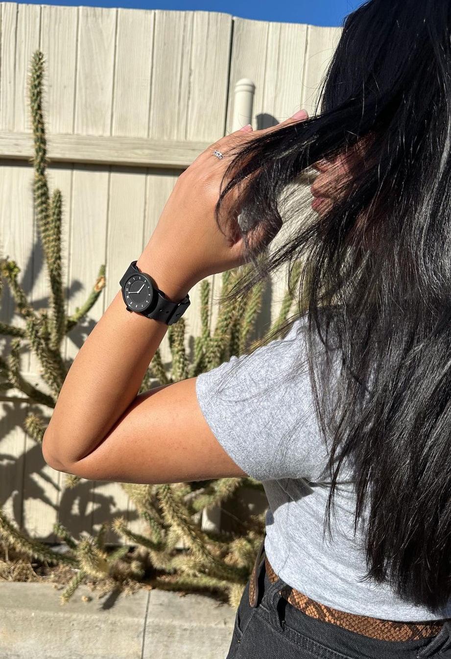 TID No.1 Black Leather 36 mm