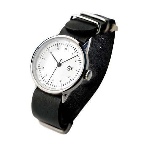 часы CHPO Harold Mini Black Leather фото 5