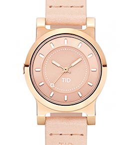 TID No.4 Rose Gold <br>leather 28 mm  фото 1