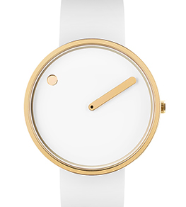 Picto Picto 40 mm White <br>/ Gold  фото 1