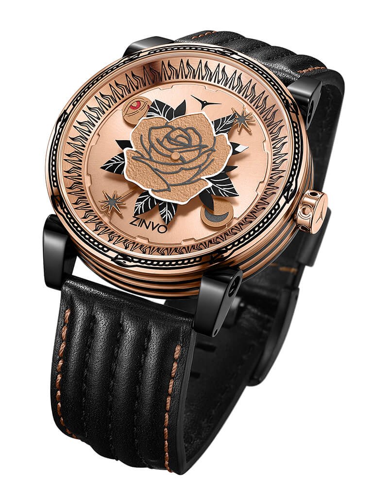 часы Zinvo BLADE NIGHT ROSE Limited Edition фото 5