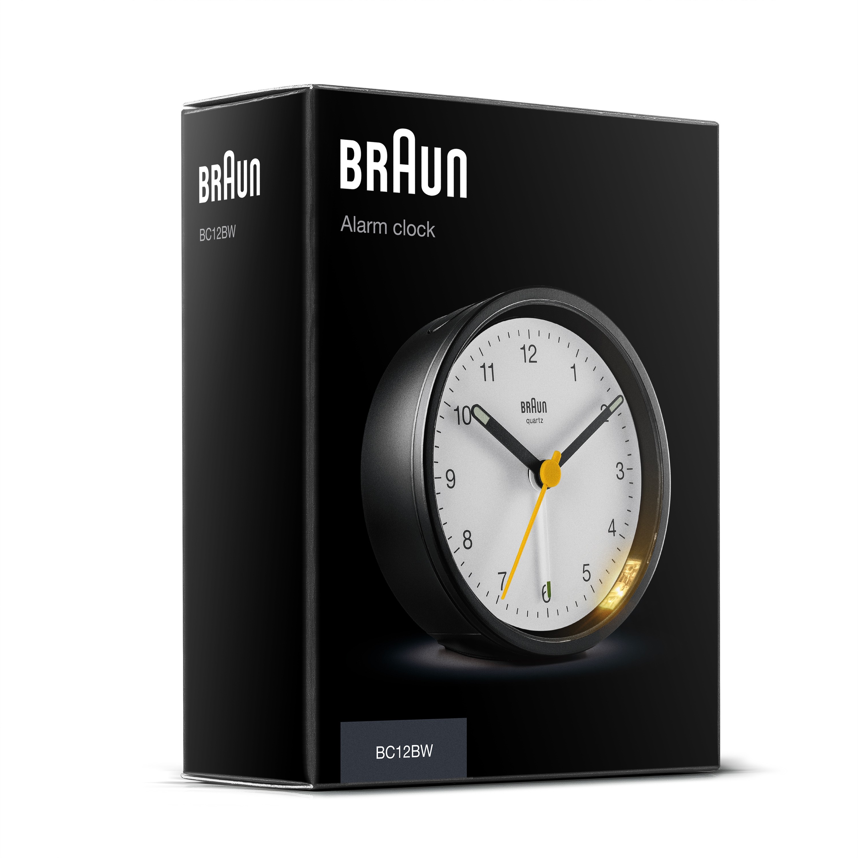 часы Braun Будильник BC12 Black White фото 8