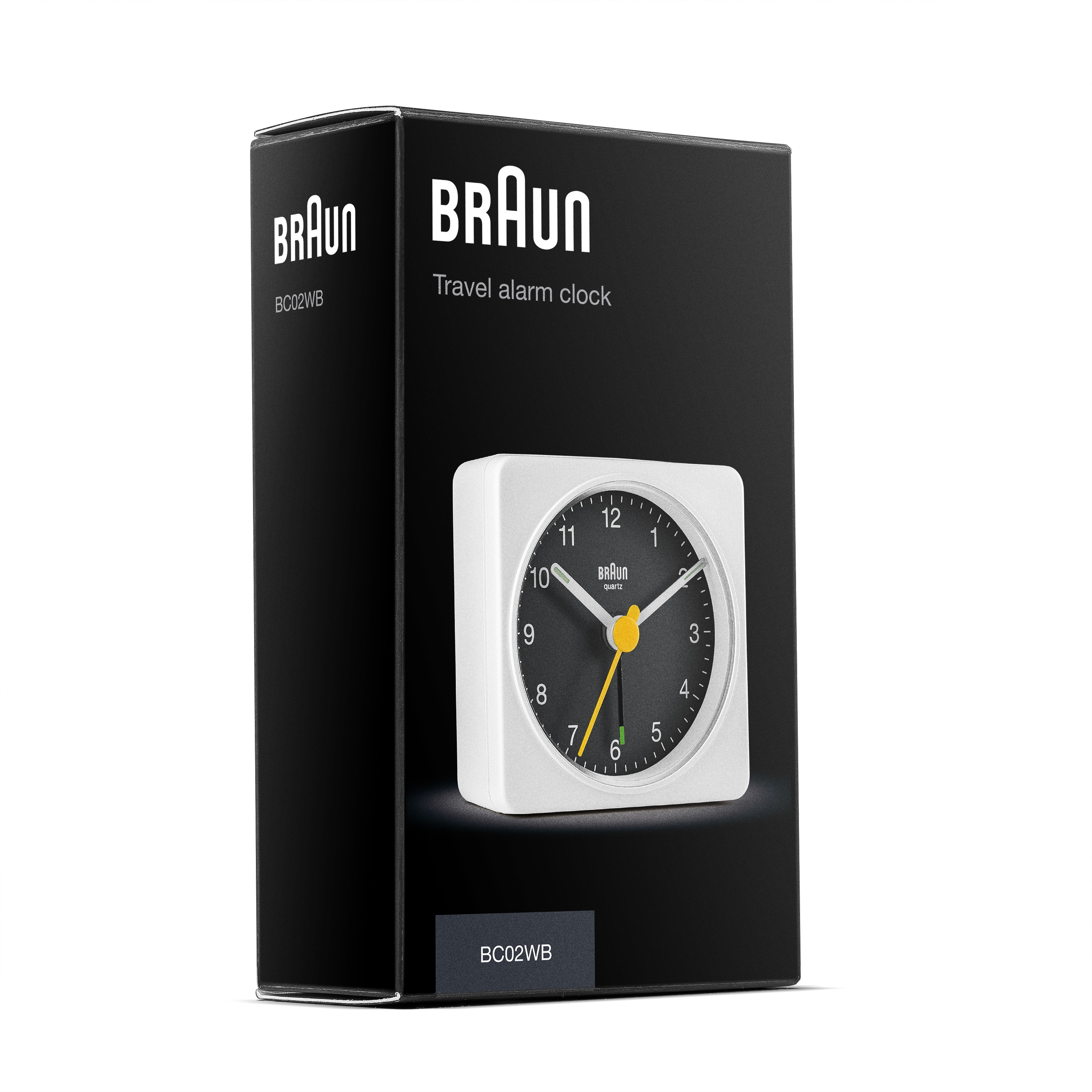 часы Braun Будильник BC02 White Black фото 8