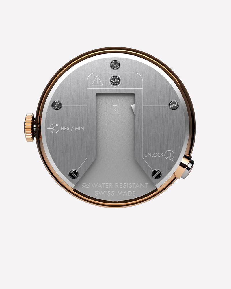 Klokers KLOK-08 Rosegold BLACK DIAMOND