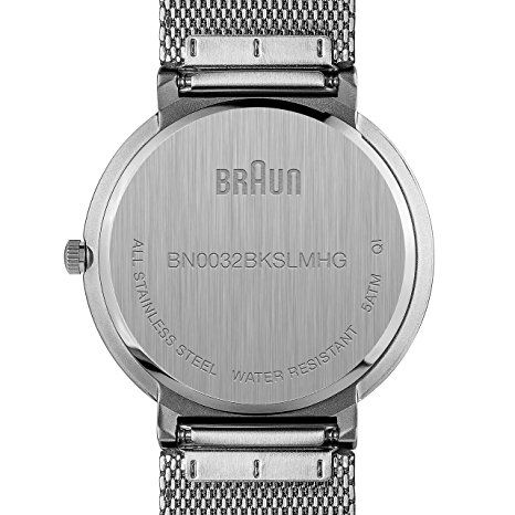 часы Braun BN0032 Steel black фото 8