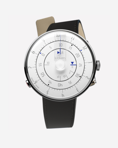 Klokers KLOK-01 MINIMAL WHITE BLACK DIAMOND