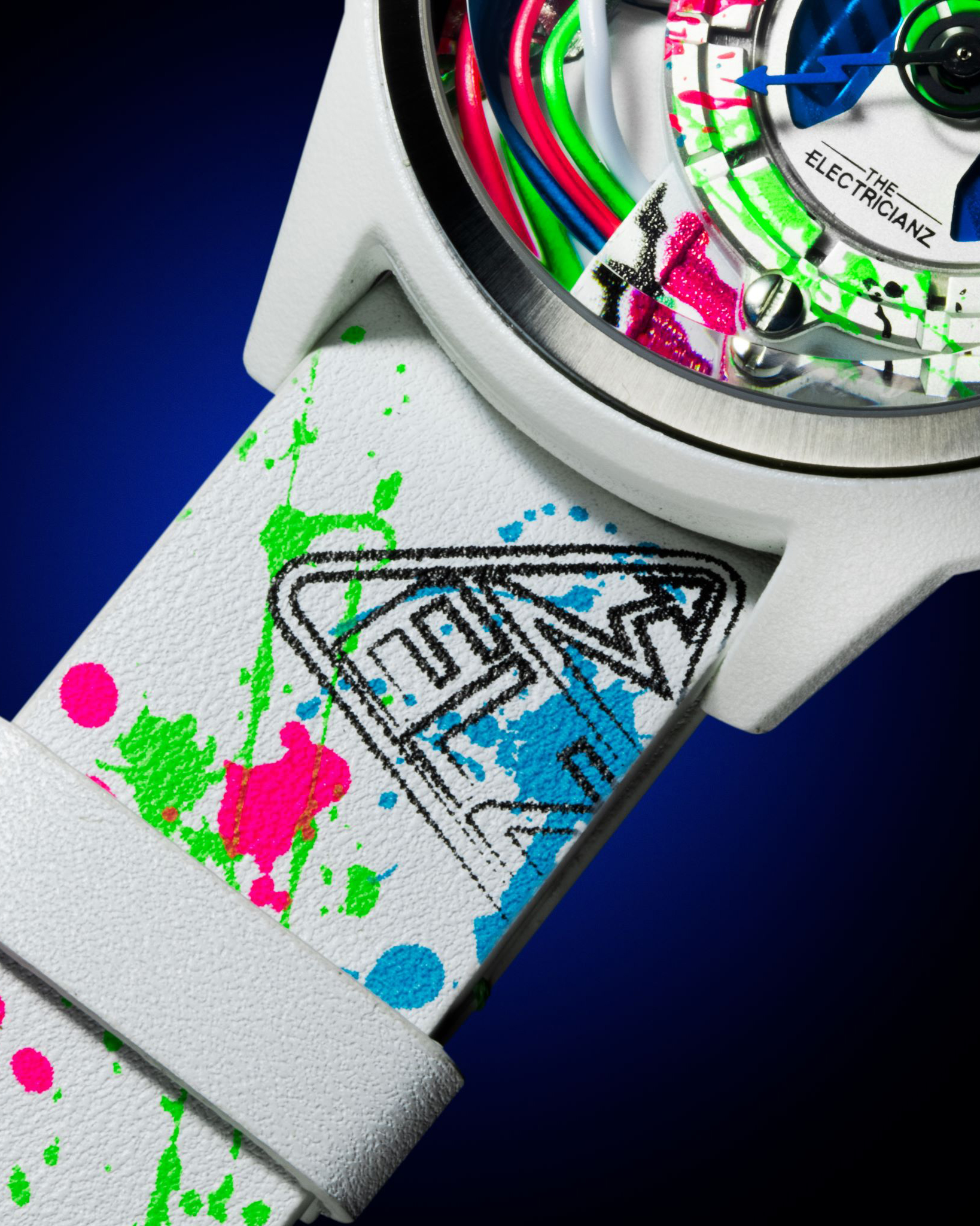 The Electricianz THE NEON Z WHITE ZZ-A1A/07-NLW Limited Edition