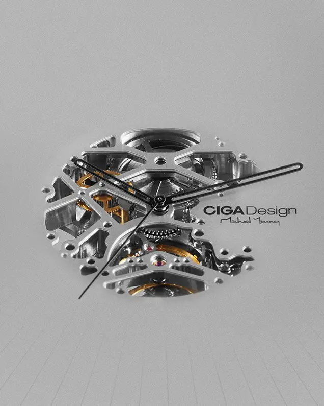 часы CIGA Design MICHAEL YOUNG SERIES TITANIUM EDITION BLUE AUTOMATIC фото 10