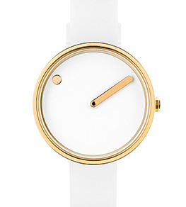 Picto Picto 30 mm White <br>/ Gold  фото 1
