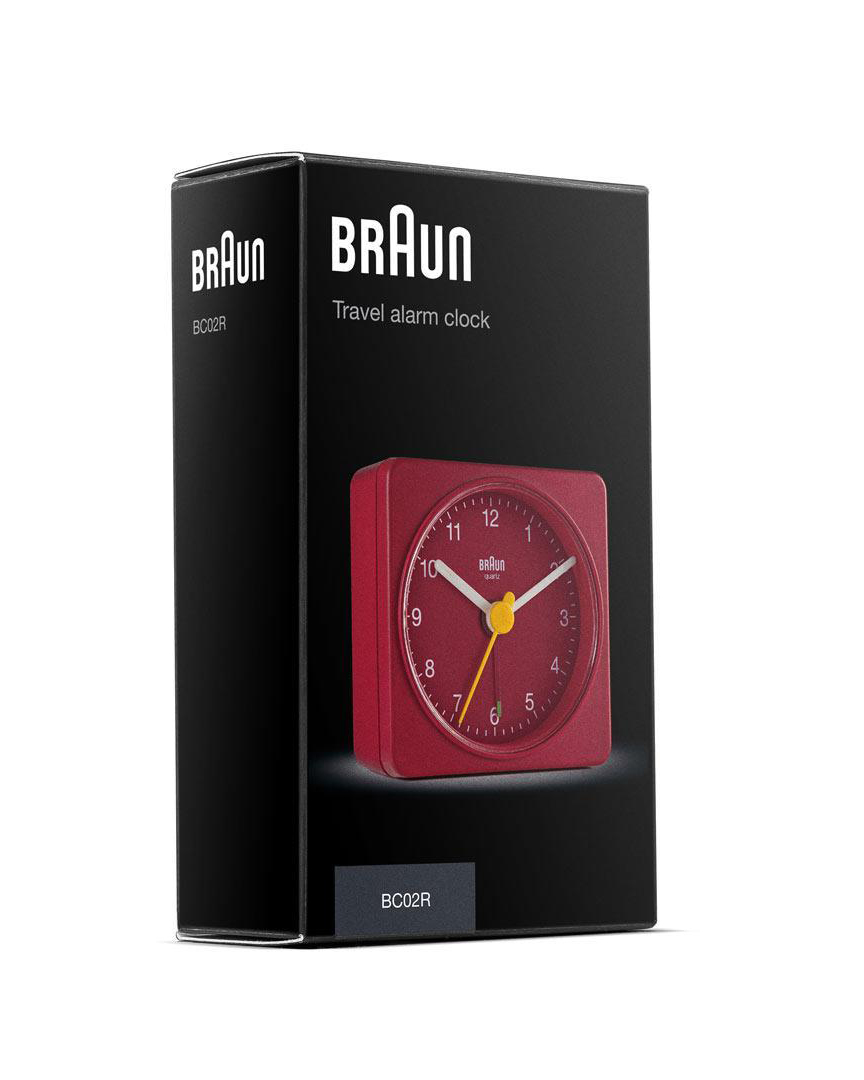 часы Braun Будильник BC02 Red фото 8