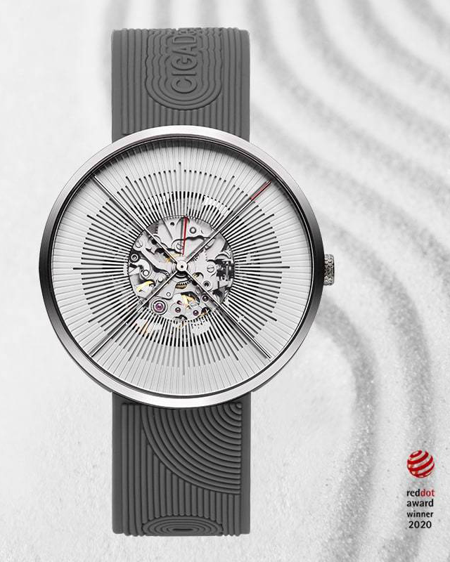 часы CIGA Design J SERIES ZEN silver automatic фото 4