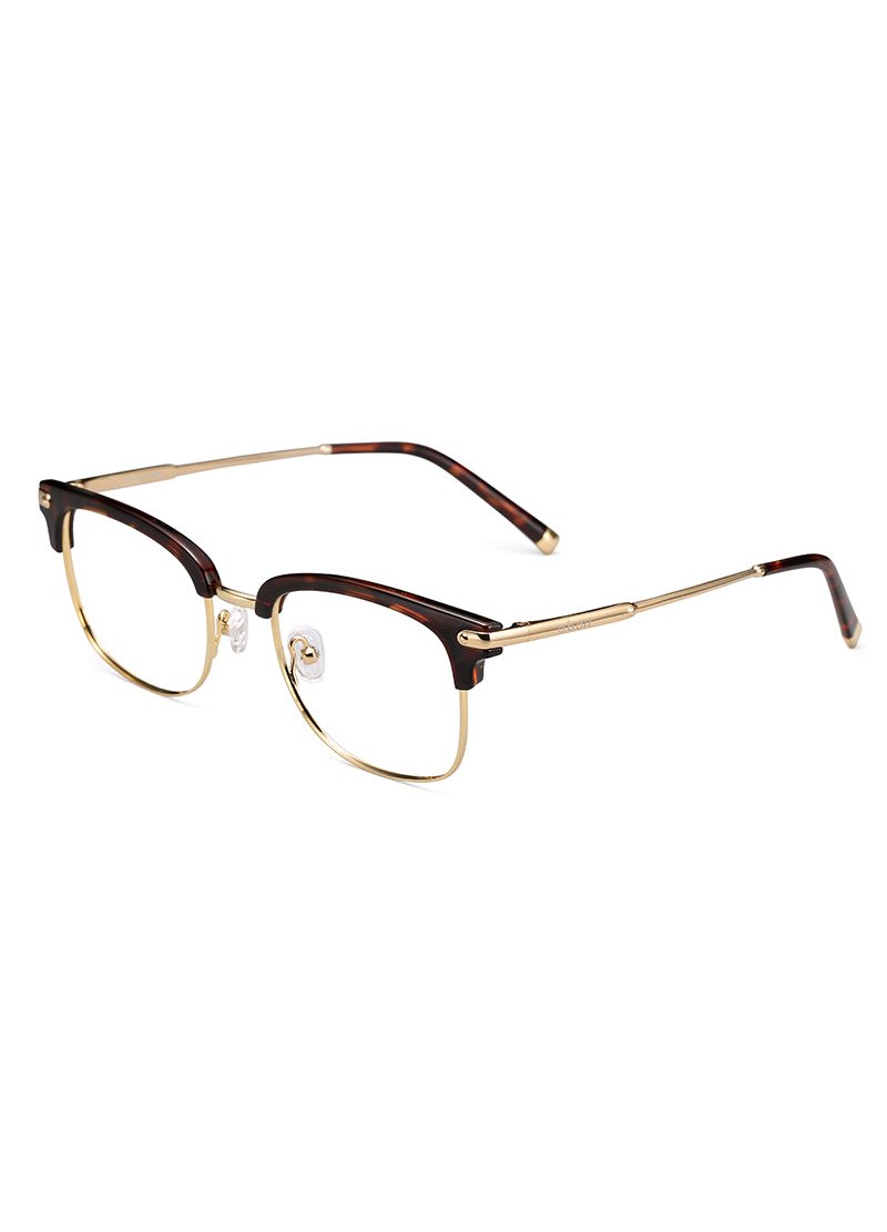 A.B. art a.b.art Retro Metal Half Rim Tortoise
