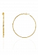 украшения Melinda Maria Melinda Maria Серьги-конго Link Hoop Gold фото 4