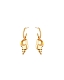 A B Art Jewelry A B Art серьги из золота в форме раковины