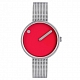 часы Picto Picto 30 mm Red / Steel Polished фото 4