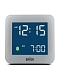 BRAUN БУДИЛЬНИКИ Будильник BC09 Grey