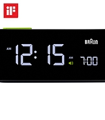 BRAUN БУДИЛЬНИКИ Будильник цифровой VA LCD BNC016 Black фото 1
