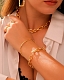 A B Art Jewelry A B Art открытый браслет из золота