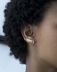 украшения Knobbly Studio Knobbly Studio Серьги-каффы Line + Surface Ear Cuff левое ухо фото 5